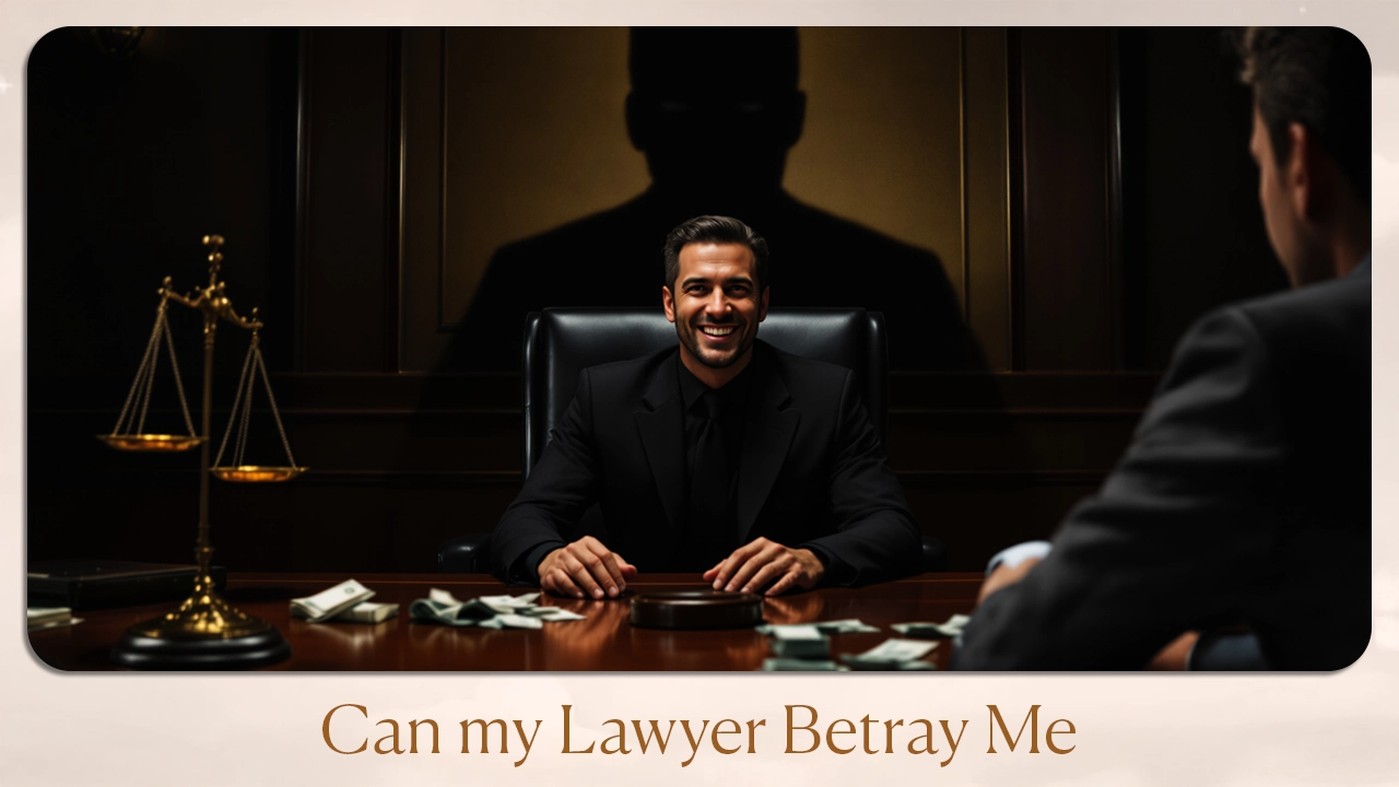 Can my lawyer betray me 